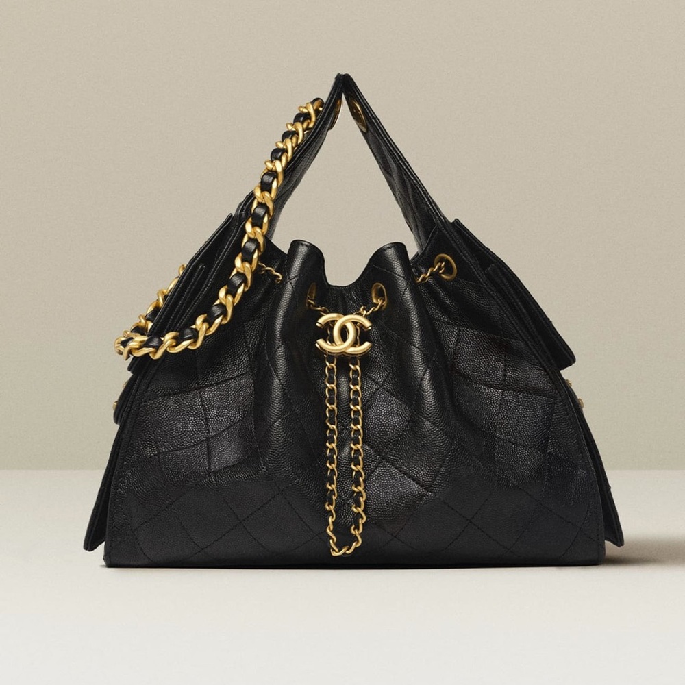 Chanel Black small 25 - caviar leather